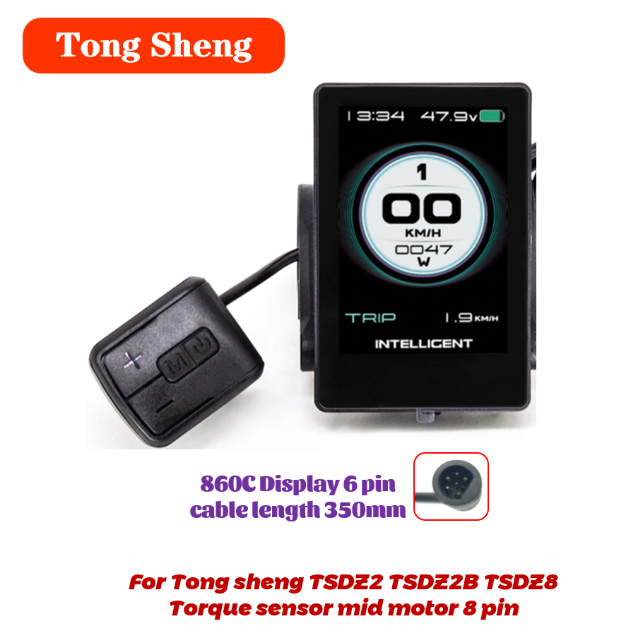 Tongsheng Tsdz2B Mid Drive Motor - Tongsheng TSDZ2 TSDZ2B accélérateur 1 à
