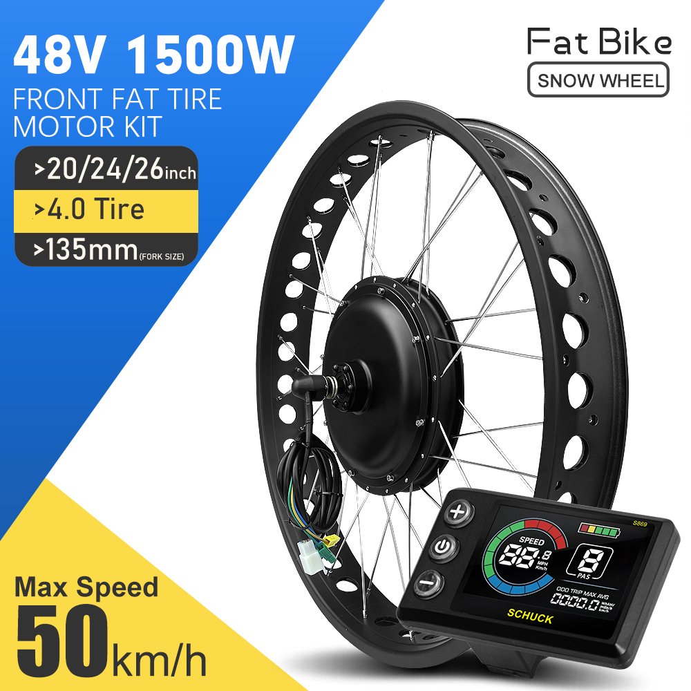 72V 5000W Hub Motor Kit - Kit de conversion pour vélo électrique