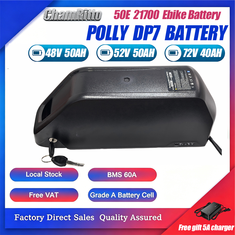 Electric Bicycle Battery 72V 30Ah - Batterie de vélo électrique Hailong 52V