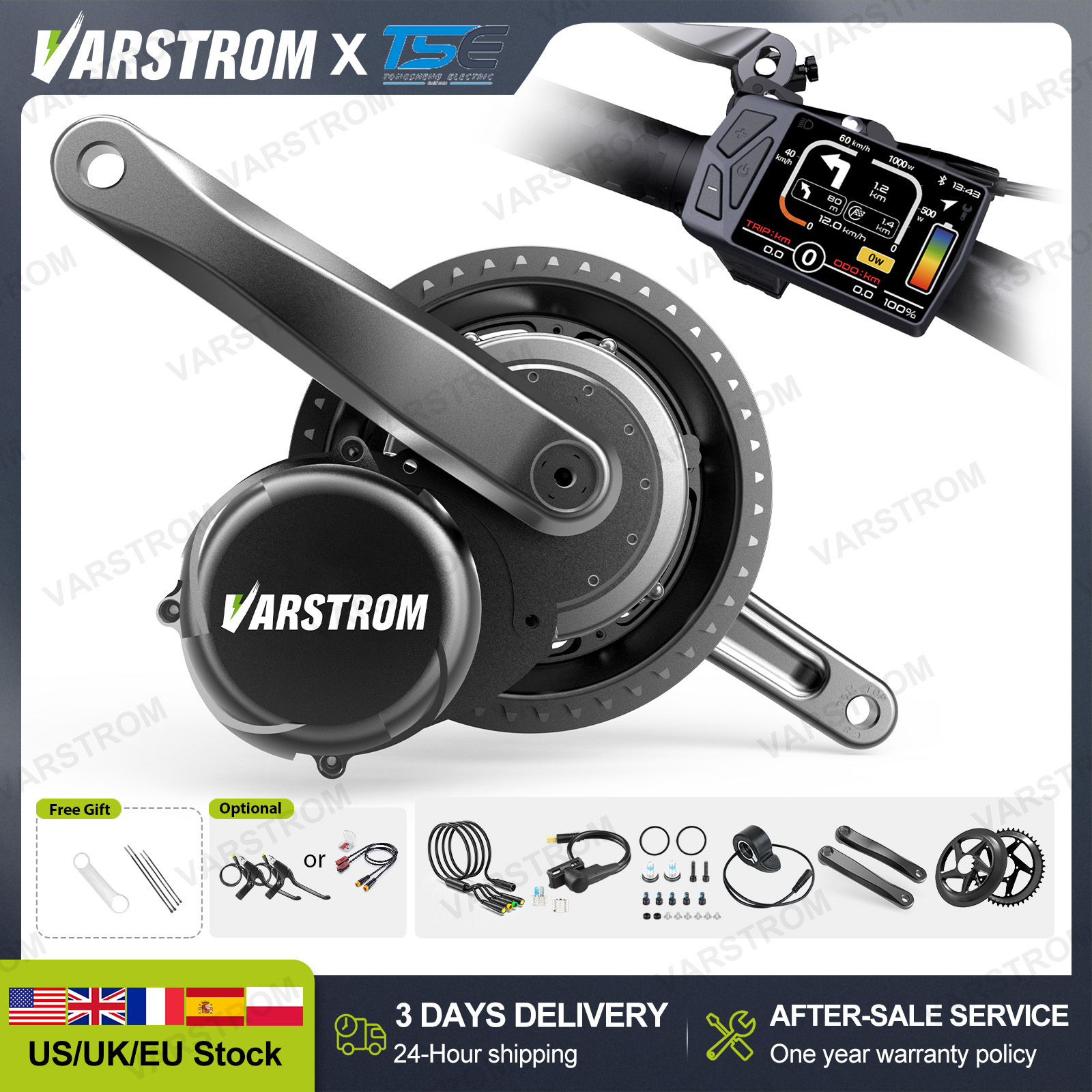 Tongsheng Tsdz2B Mid Drive Motor - [Livraison en jour] Tongsheng mi moteur