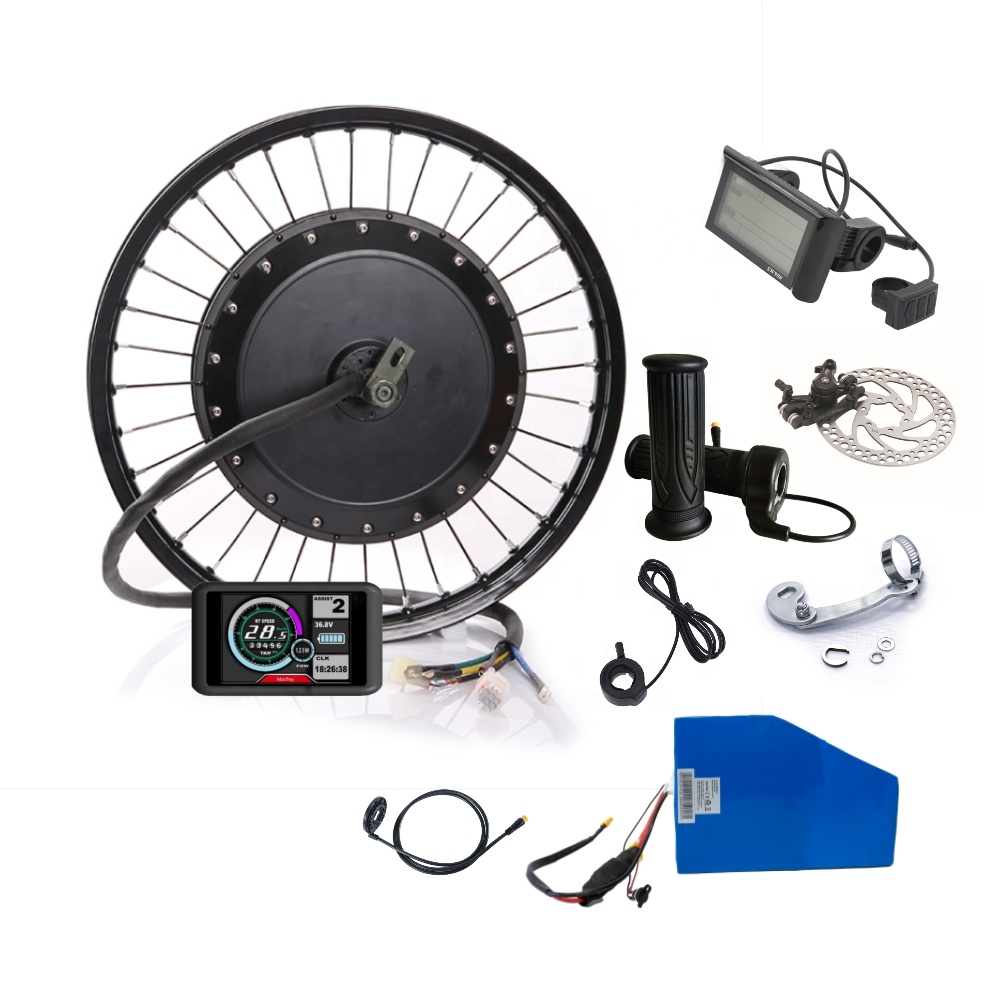 72V 5000W Hub Motor Kit - Kit de Conversion de vélo électrique