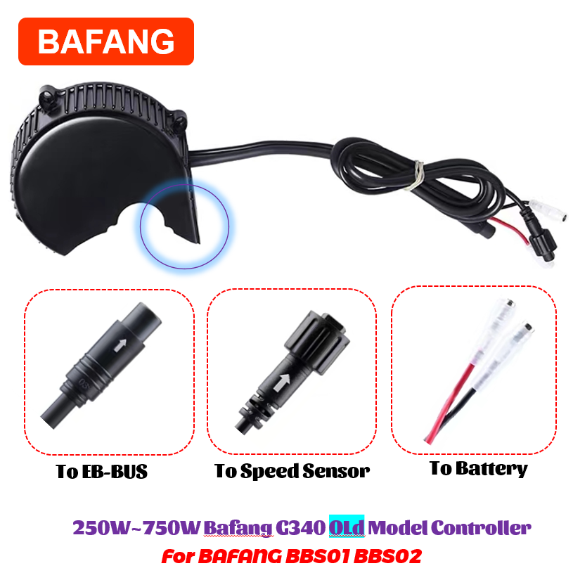 Bafang Bbshd 1000W Conversion Kit - Bafang-Kit de conversion de moteur d'entraînement