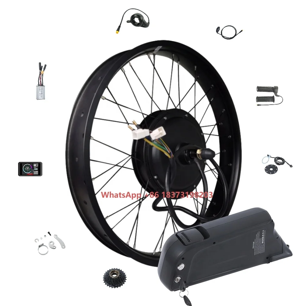 Ebike Conversion Kit 72V 3000W - Kit de Conversion de vélo électrique,