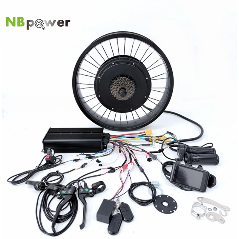 72V 5000W Hub Motor Kit - Kit de conversion de vélo électrique
