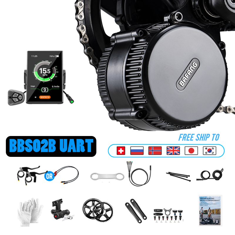 Bafang Bbs02B 48V 750W Mid Drive Kit - Bafang M325 M215 Kit de Conversion