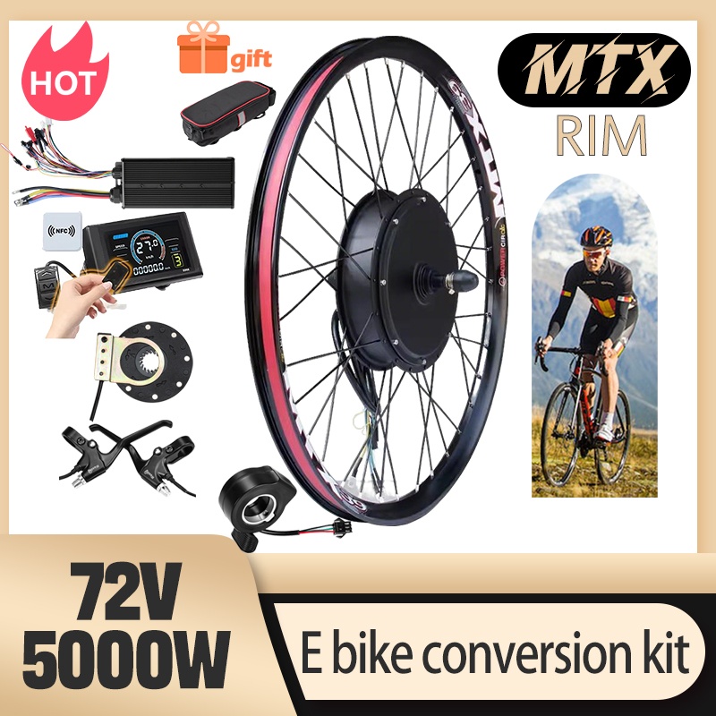 72V 5000W Hub Motor Kit - Kit de Conversion de vélo électrique