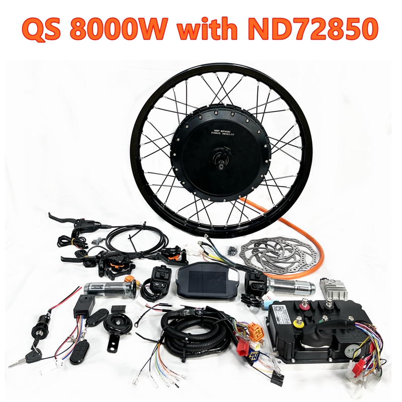 72V 5000W Hub Motor Kit - Kit de roue à moteur brushless