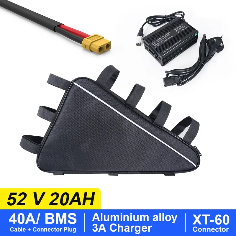 Batterie de vélo électrique au - Ebike Battery 52V 20Ah Triangle Pack avis et prix