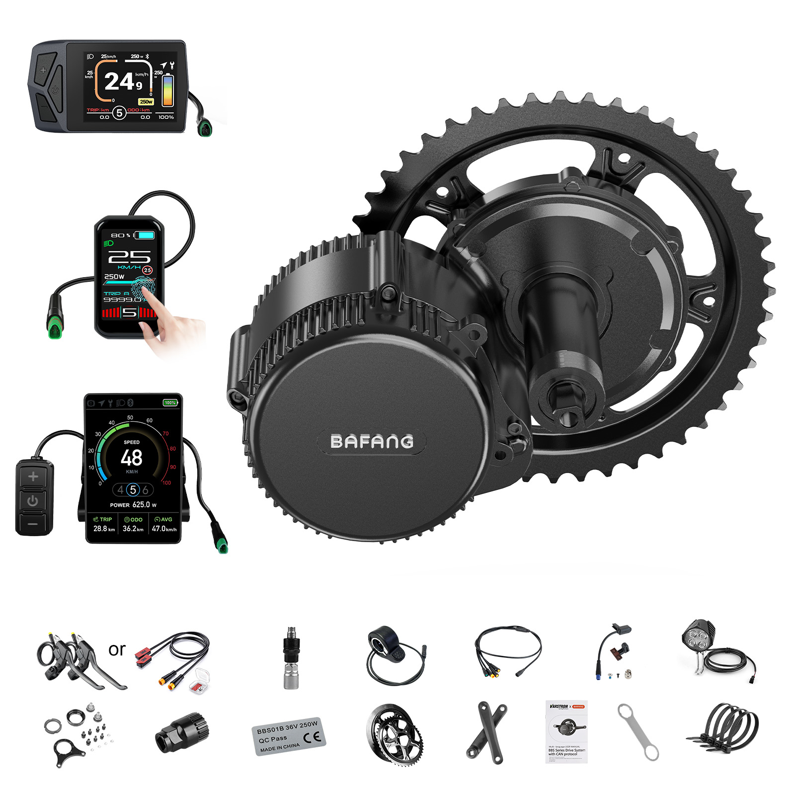 [Expédition locale US] Kit mot - Mid Drive Motor Kit 52V 1000W avis et prix