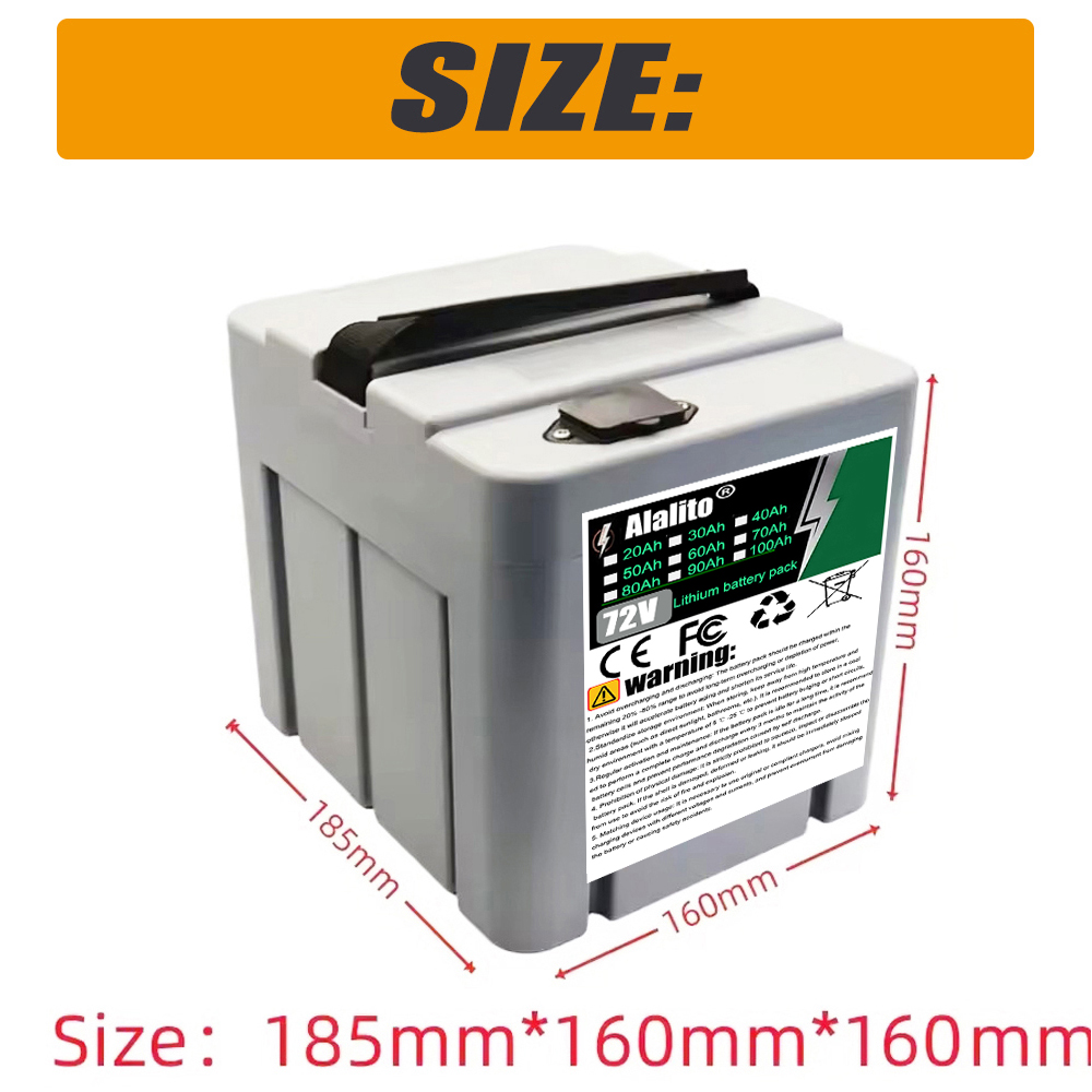 Batterie lithium 72V, pour équ - Electric Bicycle Battery 72V 30Ah avis et prix