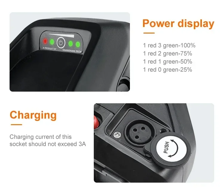 Batterie de vélo électrique Li - Ebike Battery 48V 20Ah Hailong avis et prix