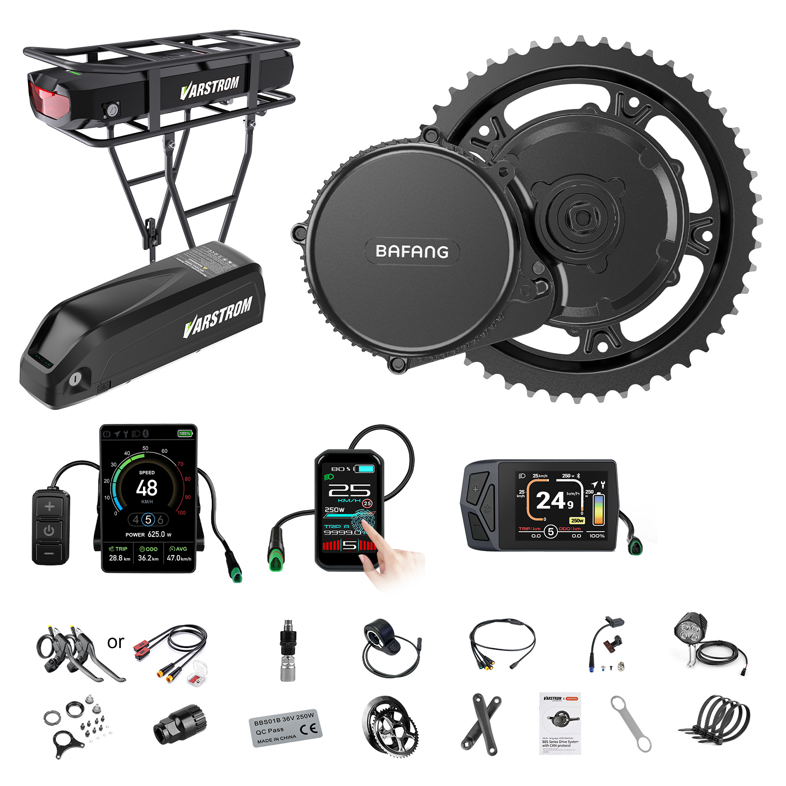 [Expédition US] Kit moteur cen - Bafang Bbs02B 48V 750W Mid Drive Kit avis et prix