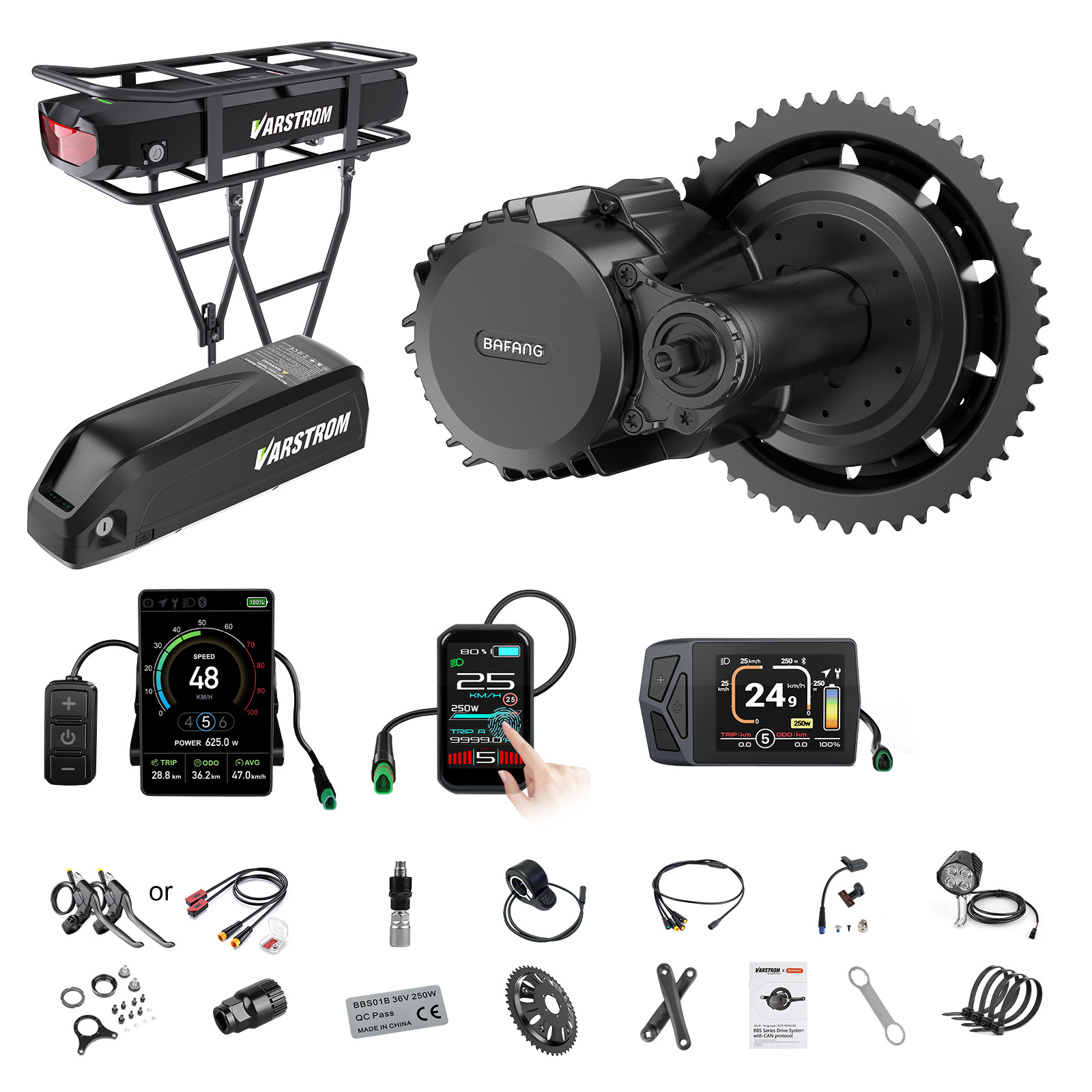 [Expédition US] Kit Moteur Cen - Mid Drive Motor Kit 52V 1000W avis et prix