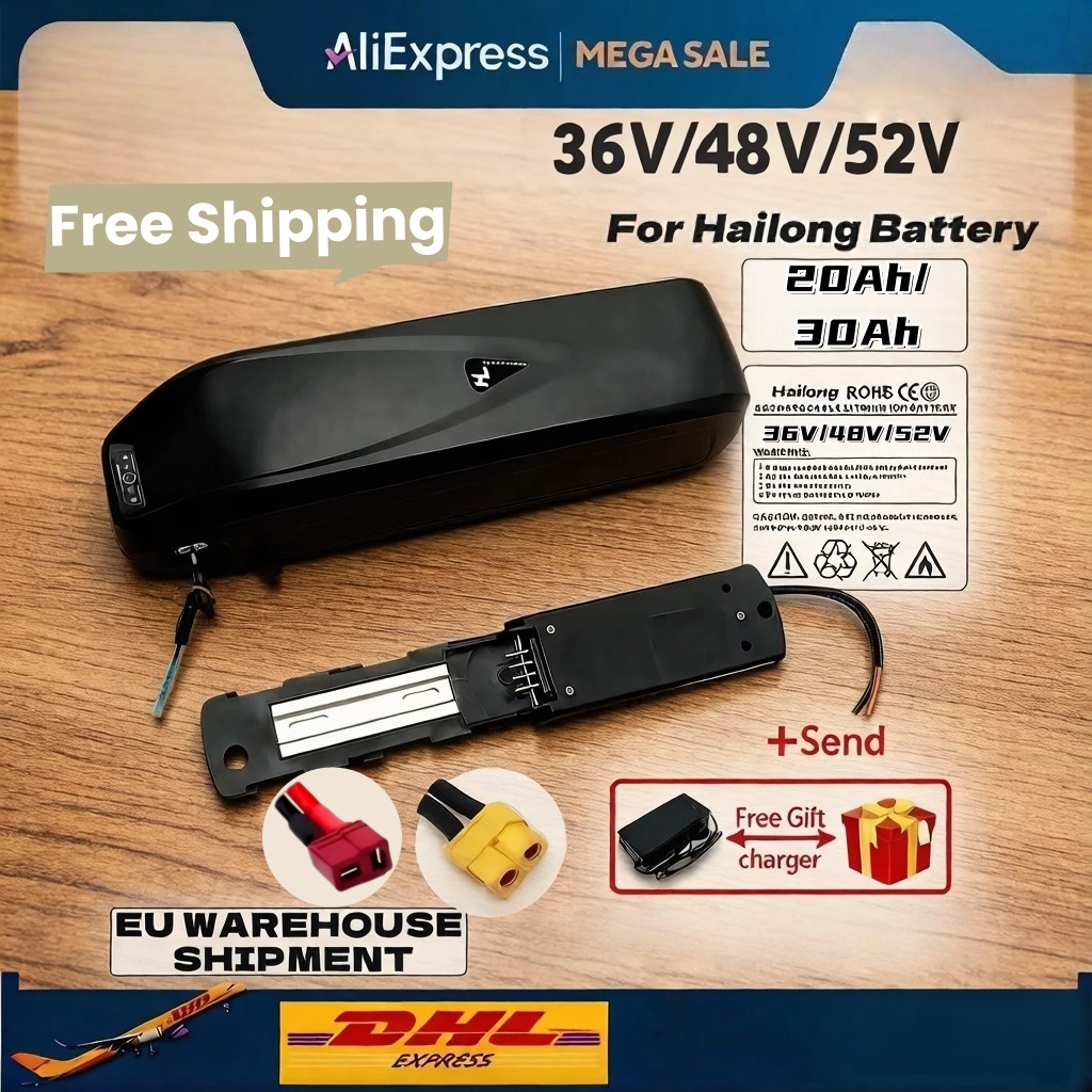 Nouvelle batterie Hailong 36V  - Ebike Battery 48V 20Ah Hailong avis et prix