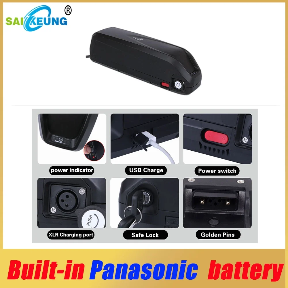 Batterie de vélo électrique or - Ebike Battery 48V 20Ah Hailong avis et prix