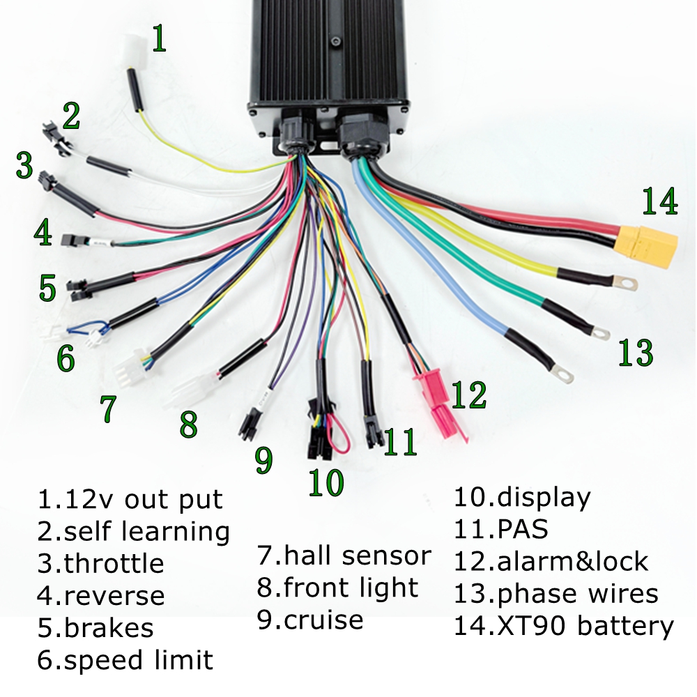 Kit de conversion de vélo élec - 72V 5000W Hub Motor Kit avis et prix