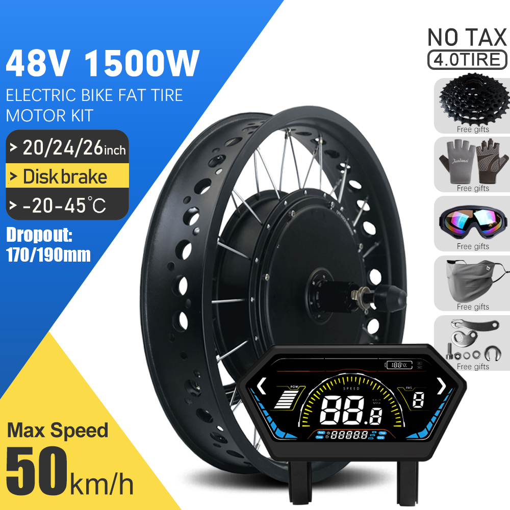 Kit de Moteur Arrière Brushles - 72V 5000W Hub Motor Kit avis et prix