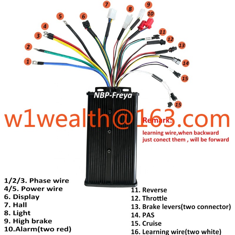 48V 52V 60V 72V 80A onde sinus - Sine Wave Controller 48V 72V 80A avis et prix