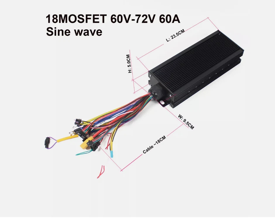 Jante MTX39 48V~72V, 26