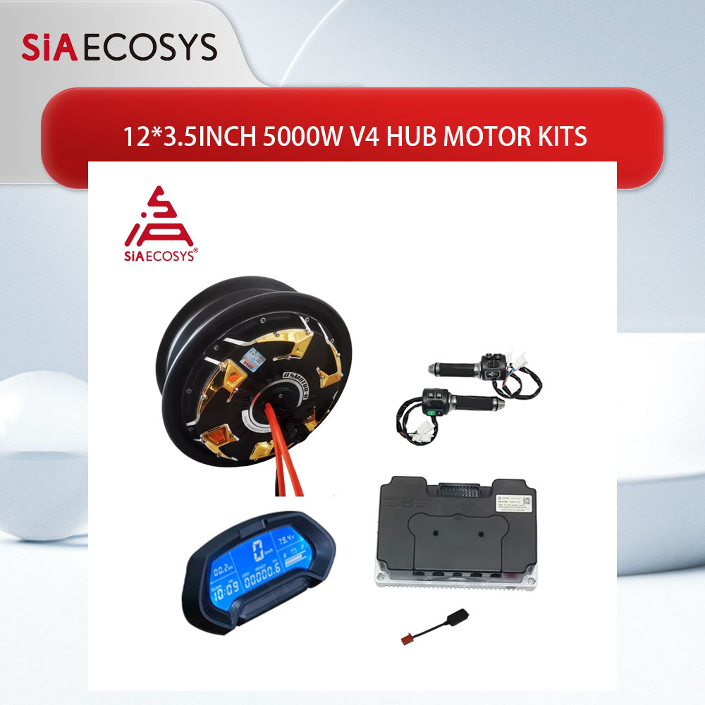 Moteur QS 12x3.5 pouces 5000W  - 72V 5000W Hub Motor Kit avis et prix