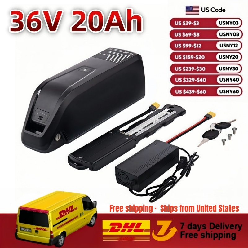Batterie de vélo électrique Ha - Ebike Battery 48V 20Ah Hailong avis et prix