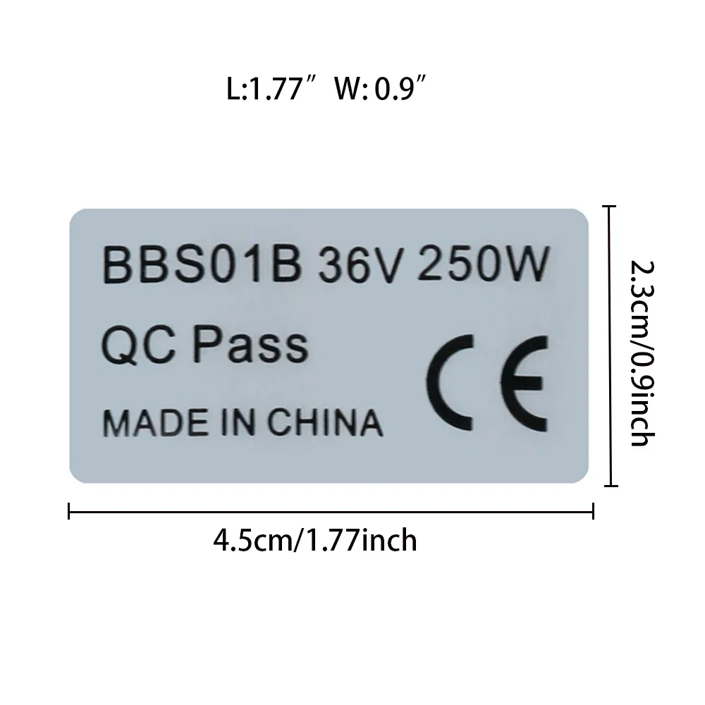 Autocollants de vélo électriqu - Bafang Bbs02B 48V 750W Mid Drive Kit avis et prix